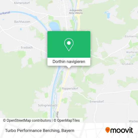 Turbo Performance Berching Karte