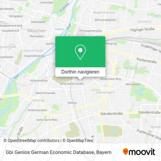 Gbi Genios German Economic Database Karte