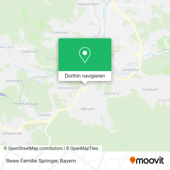 Rewe Familie Springer Karte
