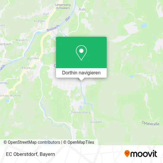 EC Oberstdorf Karte