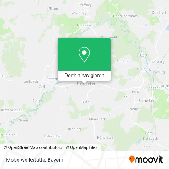 Mobelwerkstatte Karte