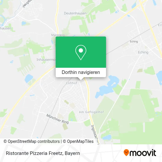 Ristorante Pizzeria Freetz Karte