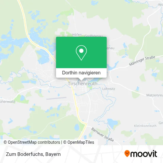 Zum Boderfuchs Karte