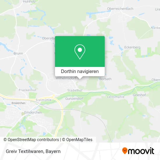 Greiv Textilwaren Karte