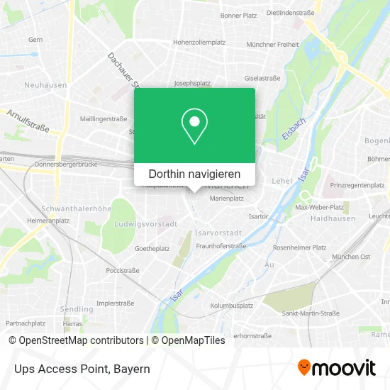 Ups Access Point Karte