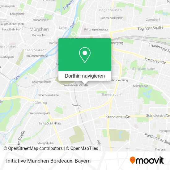 Initiative Munchen Bordeaux Karte