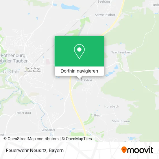 Feuerwehr Neusitz Karte