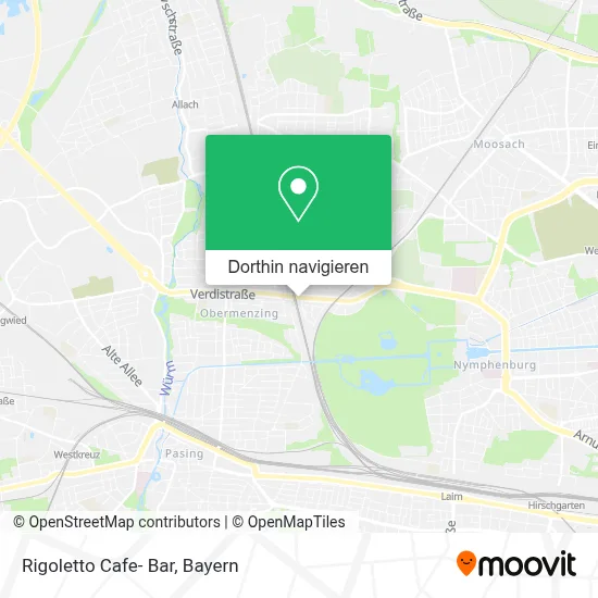 Rigoletto Cafe- Bar Karte