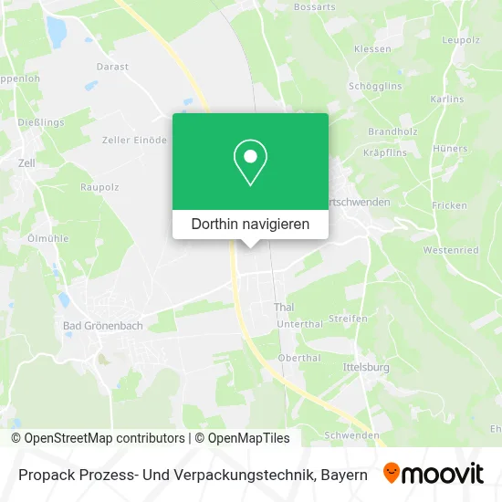 Propack Prozess- Und Verpackungstechnik Karte