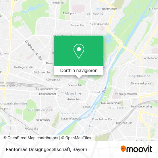 Fantomas Designgesellschaft Karte