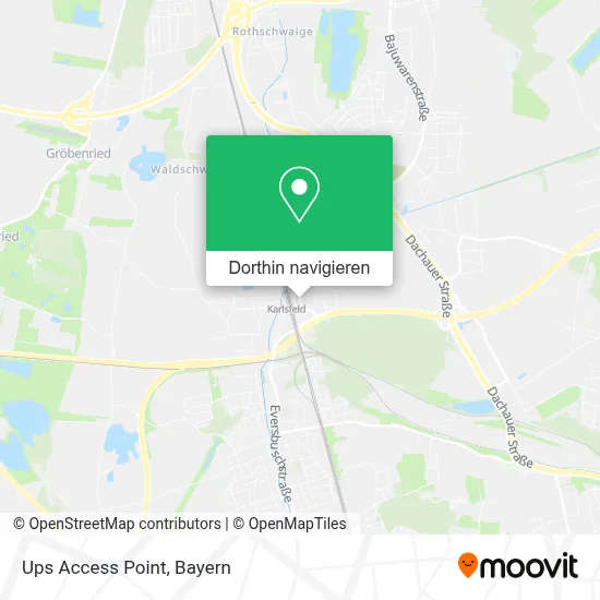 Ups Access Point Karte