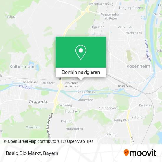 Basic Bio Markt Karte