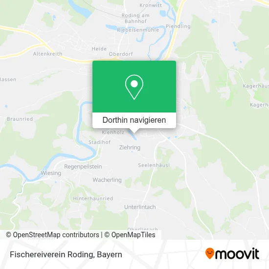 Fischereiverein Roding Karte