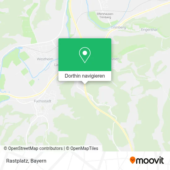 Rastplatz Karte