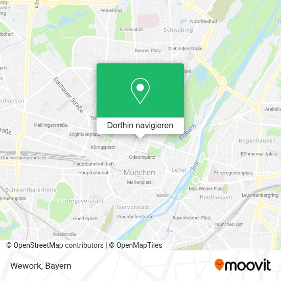 Wework Karte