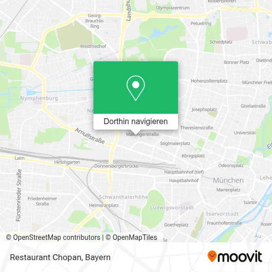 Restaurant Chopan Karte