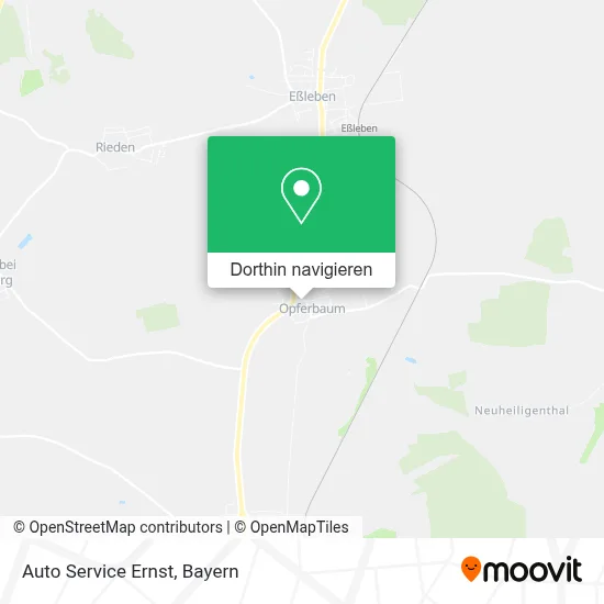 Auto Service Ernst Karte