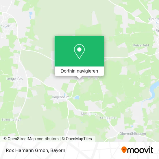 Rox Hamann Gmbh Karte