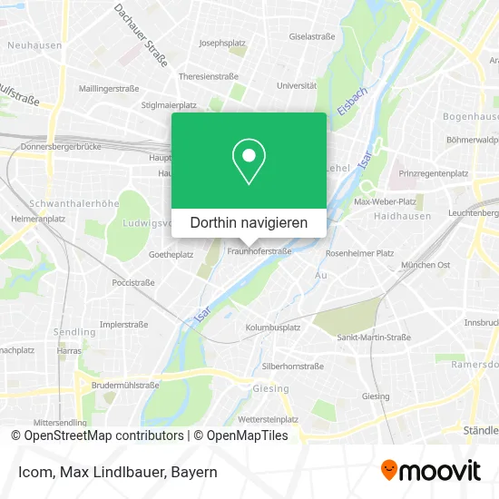 Icom, Max Lindlbauer Karte