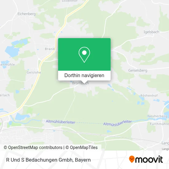 R Und S Bedachungen Gmbh Karte