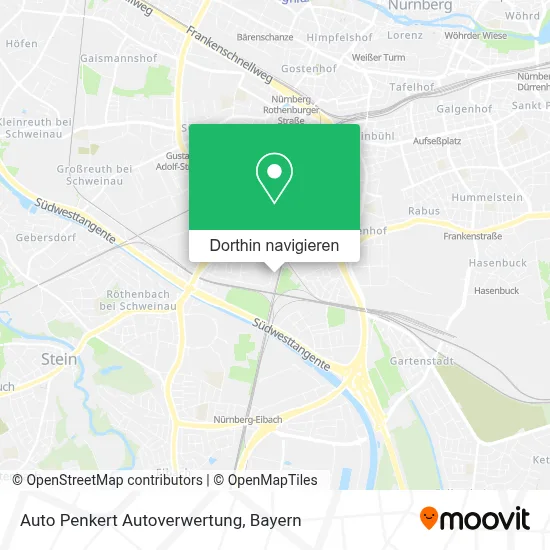 Auto Penkert Autoverwertung Karte
