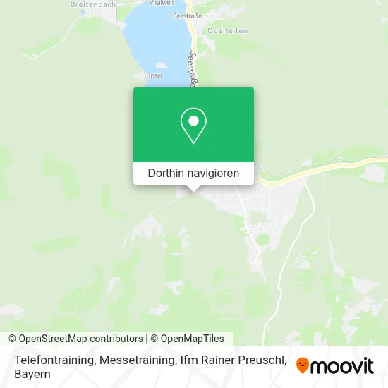 Telefontraining, Messetraining, Ifm Rainer Preuschl Karte