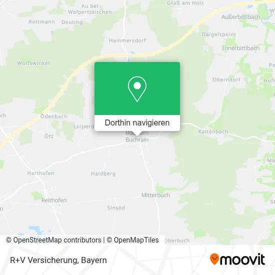 R+V Versicherung Karte