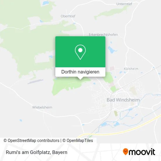 Rumi's am Golfplatz Karte