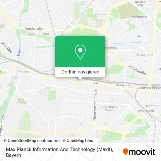 Max Planck Information And Technology (Maxit) Karte