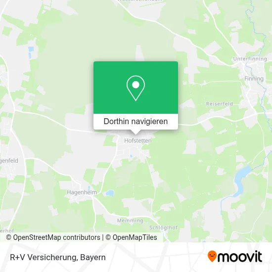 R+V Versicherung Karte