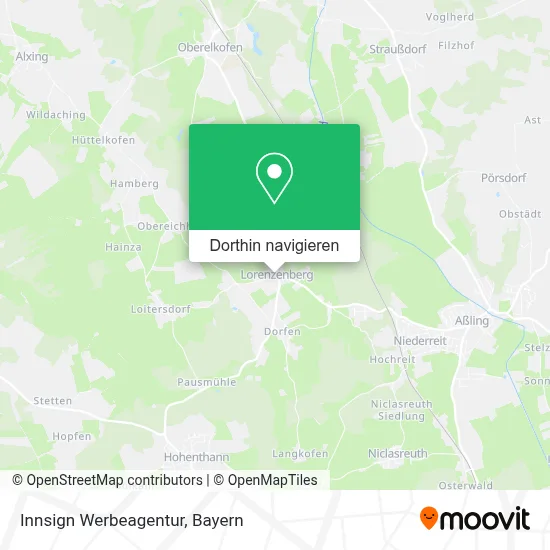 Innsign Werbeagentur Karte