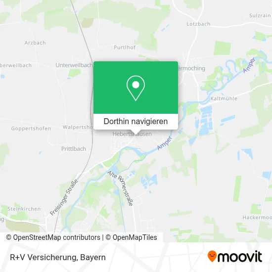 R+V Versicherung Karte