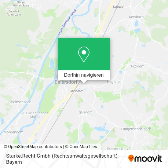 Starke.Recht Gmbh (Rechtsanwaltsgesellschaft) Karte