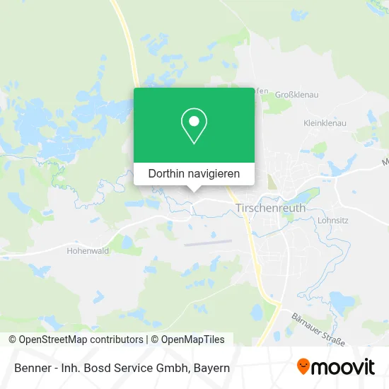Benner - Inh. Bosd Service Gmbh Karte