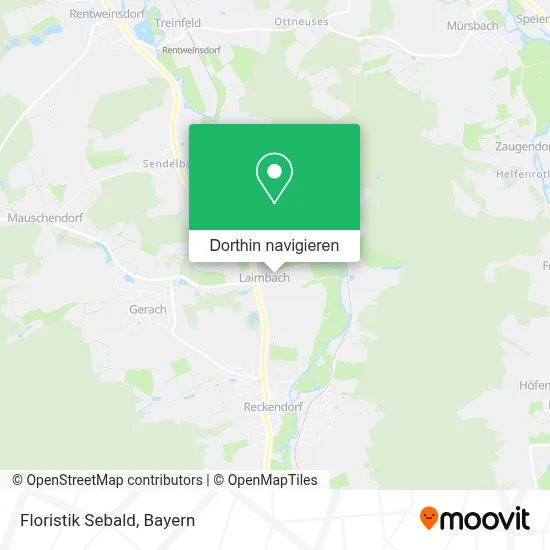 Floristik Sebald Karte