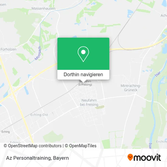 Az Personaltraining Karte