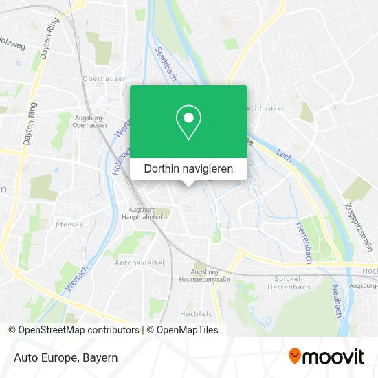 Auto Europe Karte
