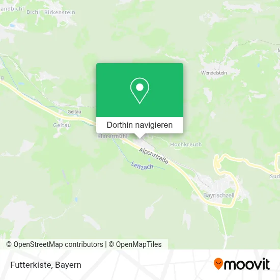 Futterkiste Karte