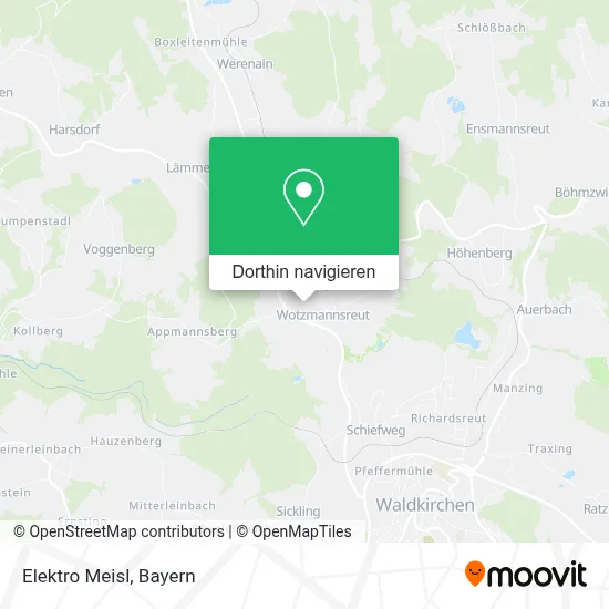 Elektro Meisl Karte