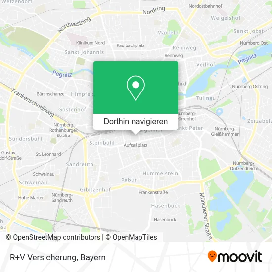 R+V Versicherung Karte