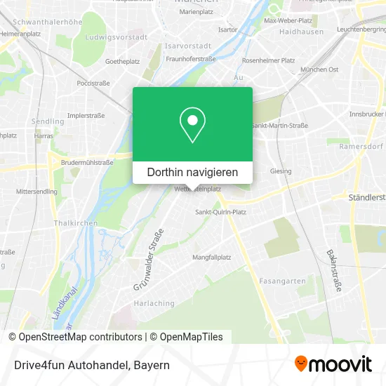Drive4fun Autohandel Karte