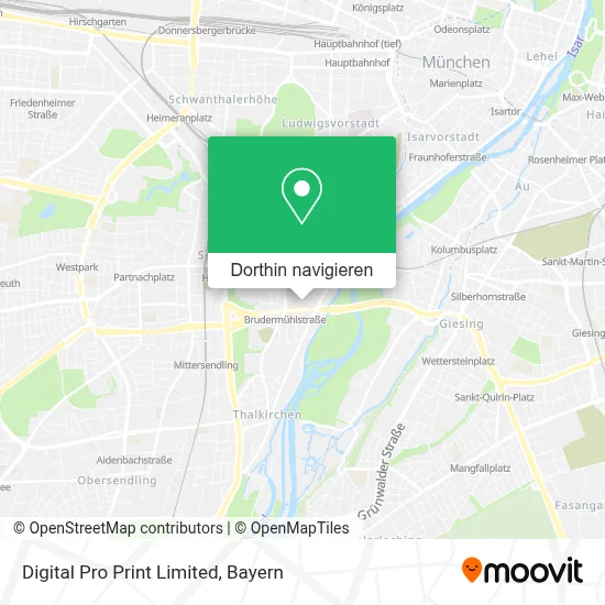 Digital Pro Print Limited Karte