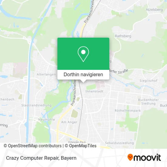 Crazy Computer Repair Karte