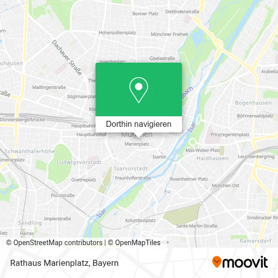 Rathaus Marienplatz Karte
