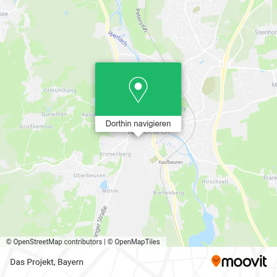 Das Projekt Karte