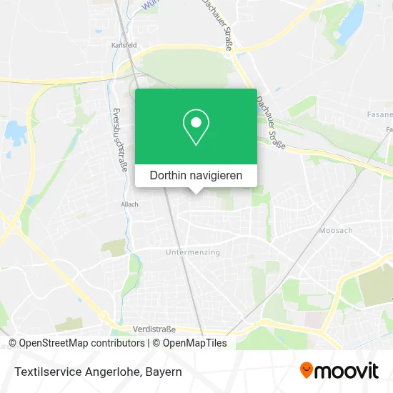 Textilservice Angerlohe Karte