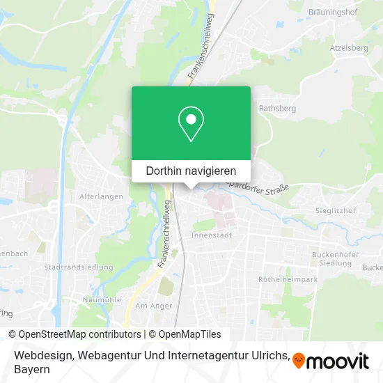 Webdesign, Webagentur Und Internetagentur Ulrichs Karte