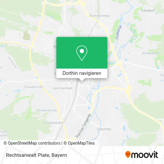Rechtsanwalt Plate Karte
