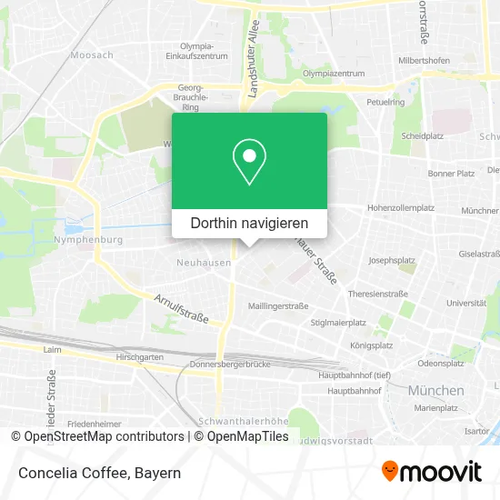 Concelia Coffee Karte
