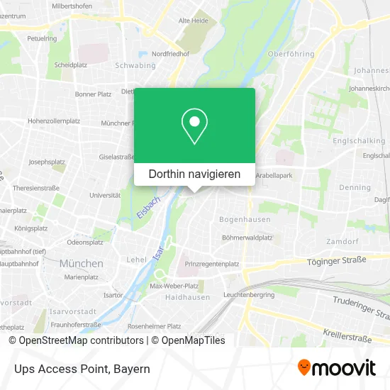Ups Access Point Karte